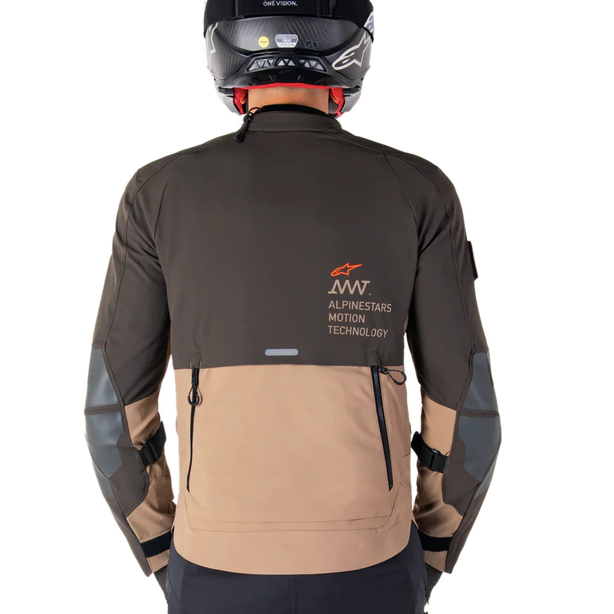 Alpinestars AMT-8 Strech Drystar XF Bruin Motorjas