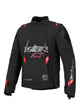 Alpinestars Harok Pro Drystar XF Laminated Black/Red Motorcycle Jacket