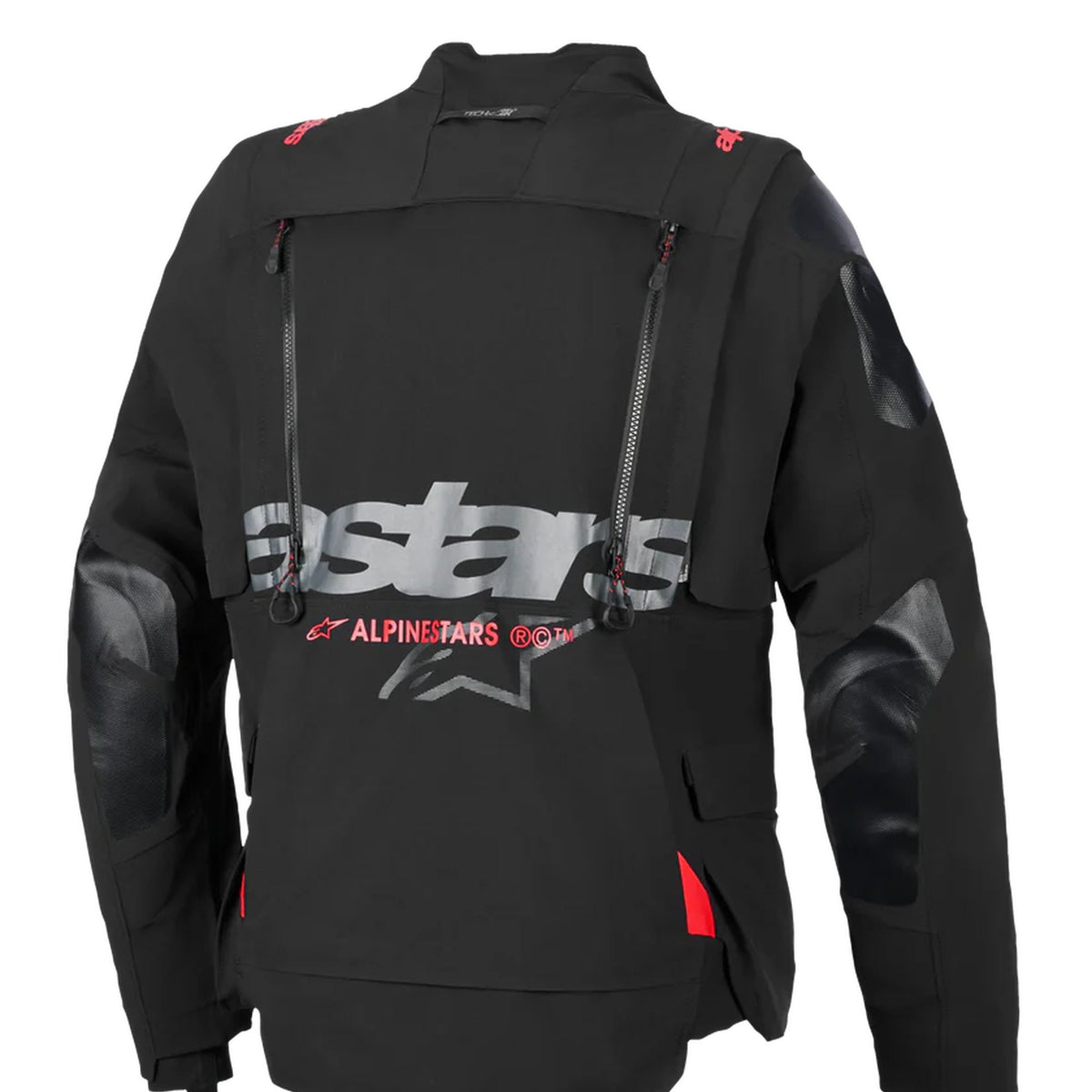 Alpinestars Harok Pro Drystar XF Laminated Schwarz/Rot Motorradjacke