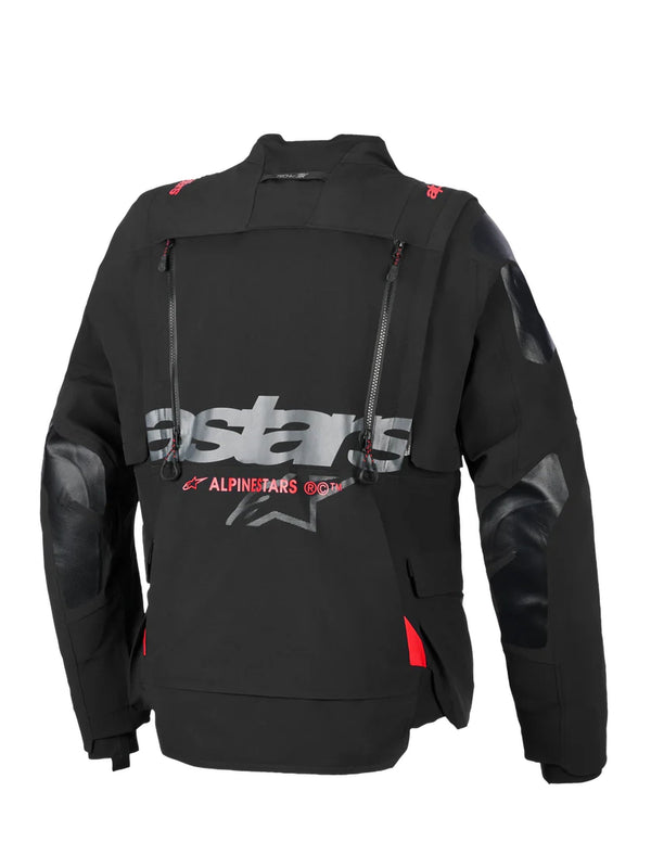 Alpinestars Harok Pro Drystar XF Laminated Schwarz/Rot Motorradjacke