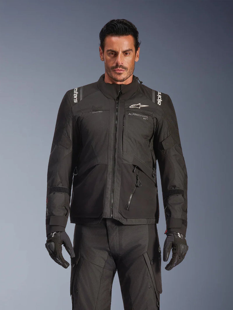 Alpinestars Andes v4 Drystar Black Motorcycle Jacket