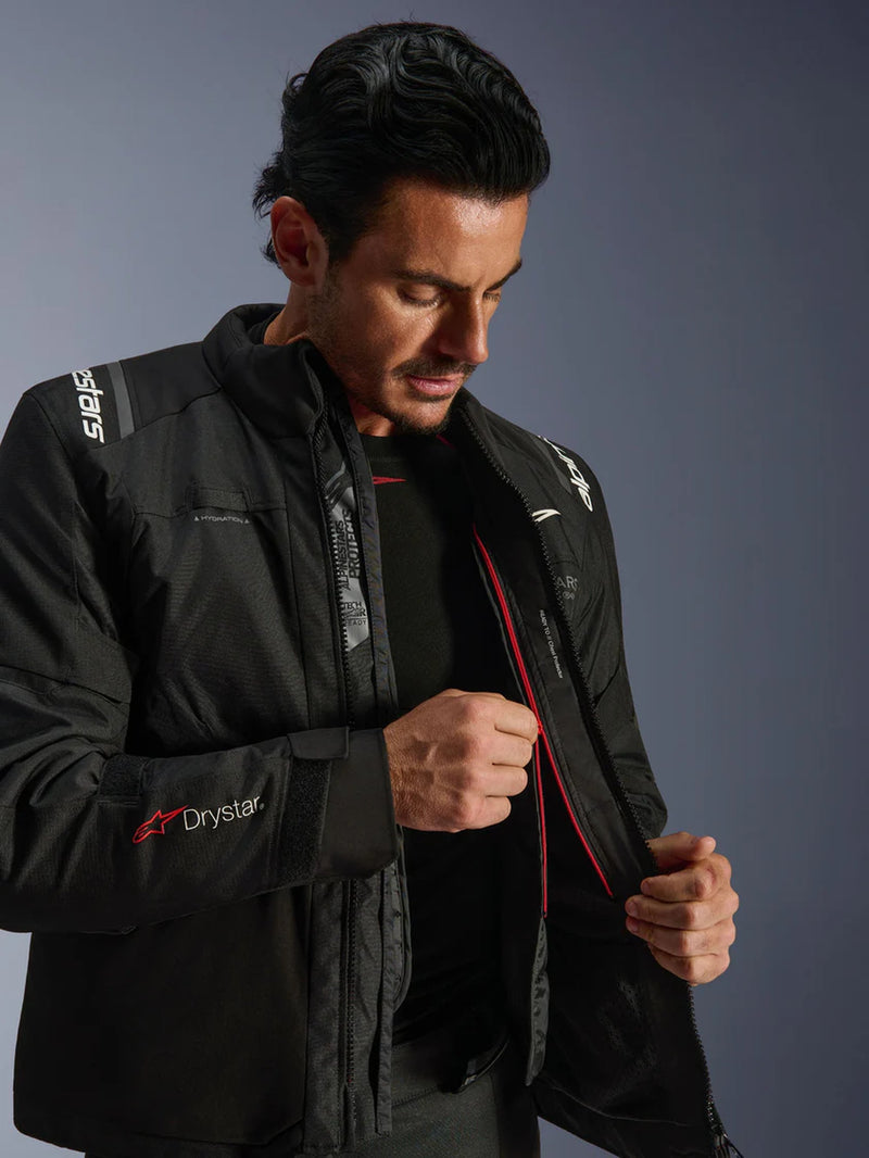 Alpinestars Andes v4 Drystar Black Motorcycle Jacket