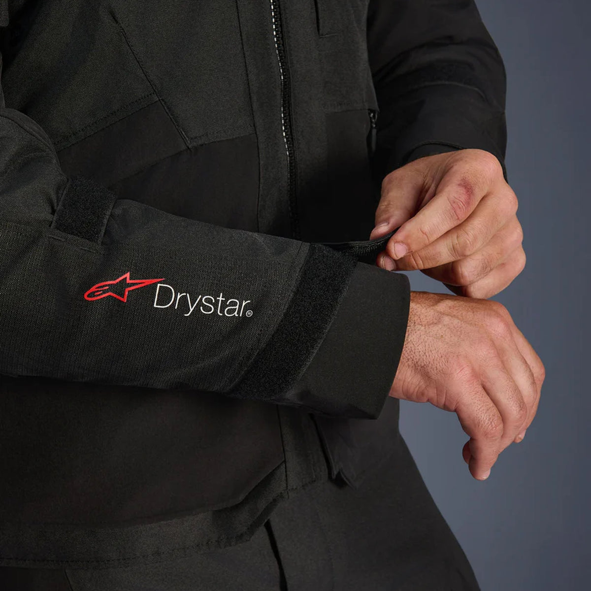 Alpinestars Andes v4 Drystar Black Motorcycle Jacket