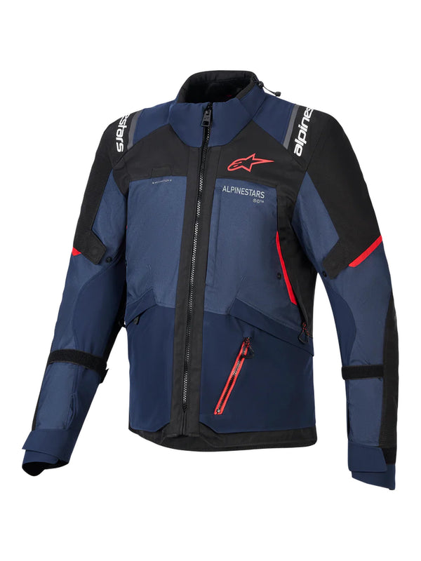 Alpinestars Andes v4 Drystar Blauw Motorjas