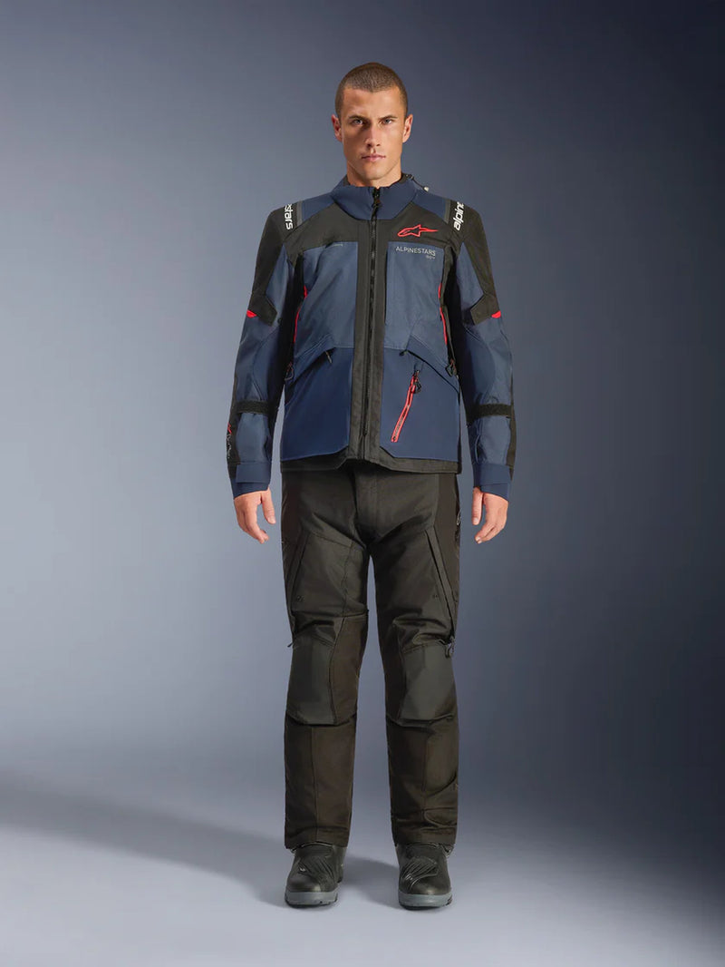 Alpinestars Andes v4 Drystar Blue Motorcycle Jacket