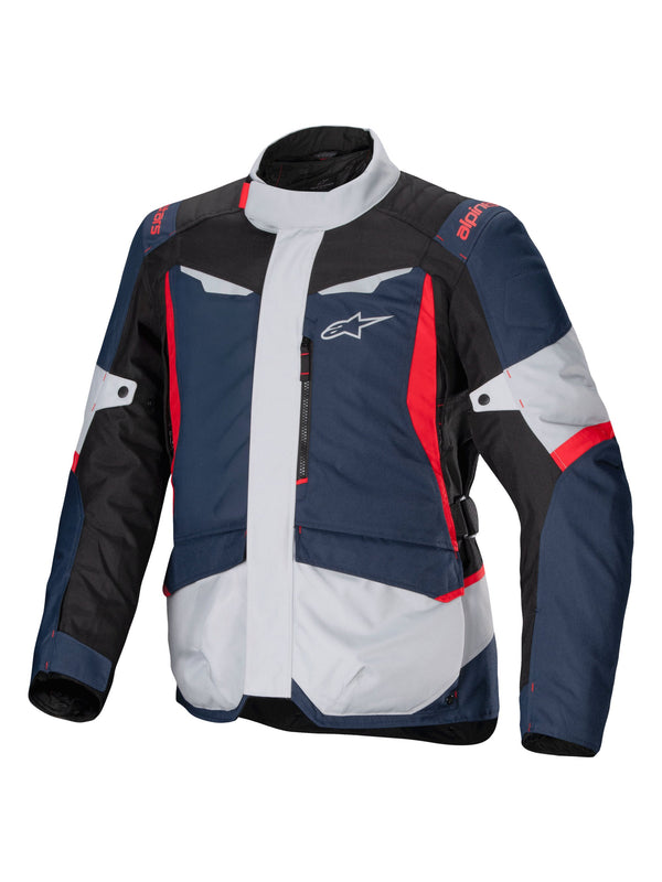 Alpinestars ST-1 Waterproof Dunkelblau/Schwarz/Rot Motorradjacke