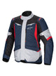 Alpinestars ST-1 Waterproof Donker Blauw/Zwart/Rood Motorjas