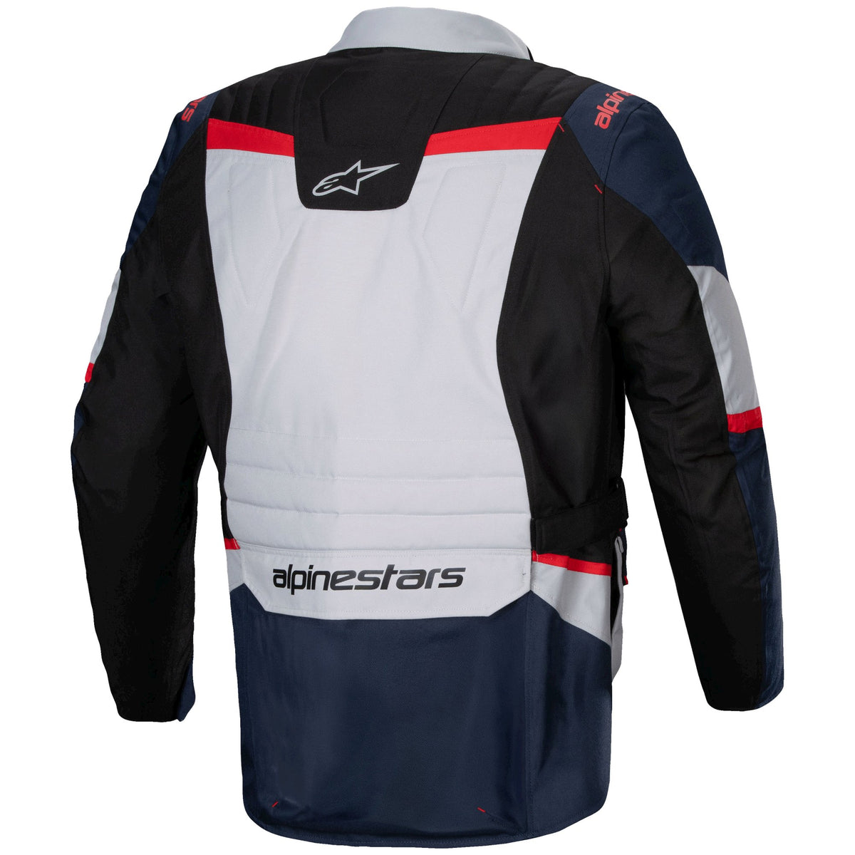 Alpinestars ST-1 Waterproof Dunkelblau/Schwarz/Rot Motorradjacke