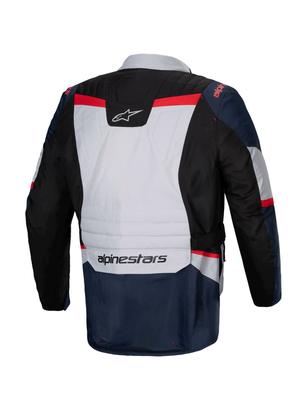 Alpinestars ST-1 Waterproof Dunkelblau/Schwarz/Rot Motorradjacke