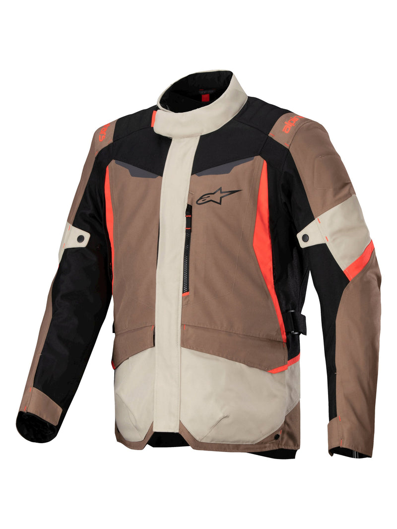 Alpinestars ST-1 Waterproof Khaki/Zand/Rood Motorjas