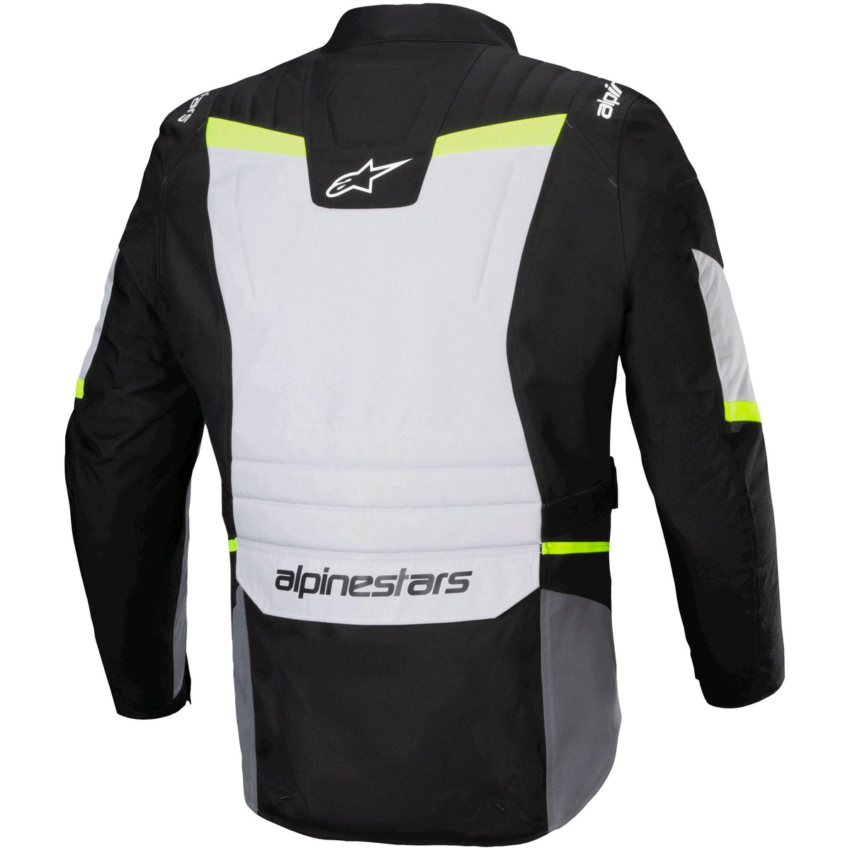 Alpinestars ST-1 Waterproof Ice Grau/Schwarz/Fluogelb Motorradjacke