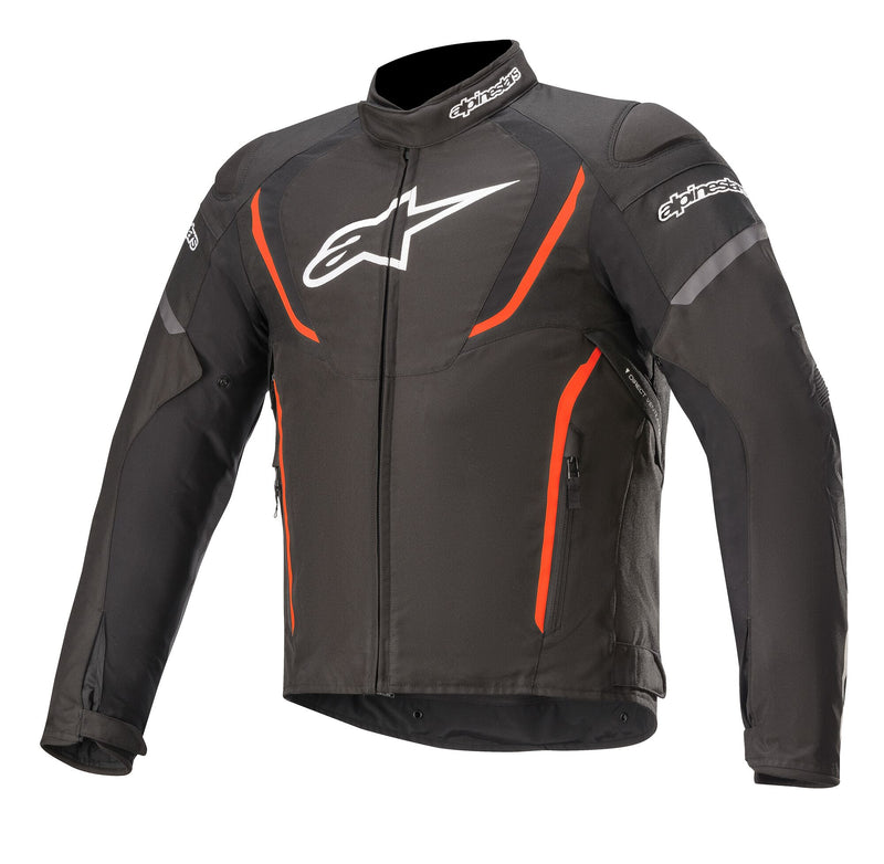 Alpinestars T-Jaws v3 Waterproof Schwarz/Fluorot Motorradjacke