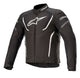 Alpinestars T-Jaws v3 Waterproof Schwarz/Weiß Motorradjacke