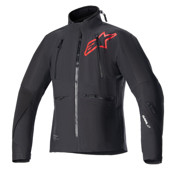 Alpinestars Hyde XT DS XF Schwarz/Rot Motorradjacke