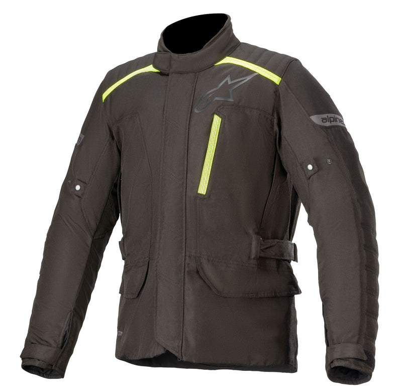 Alpinestars Jacke Gravity Drystar Schwarz/FluoGelb Motorradjacke