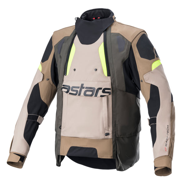 Alpinestars Harok Drystar Khaki/Sand Motorradjacke