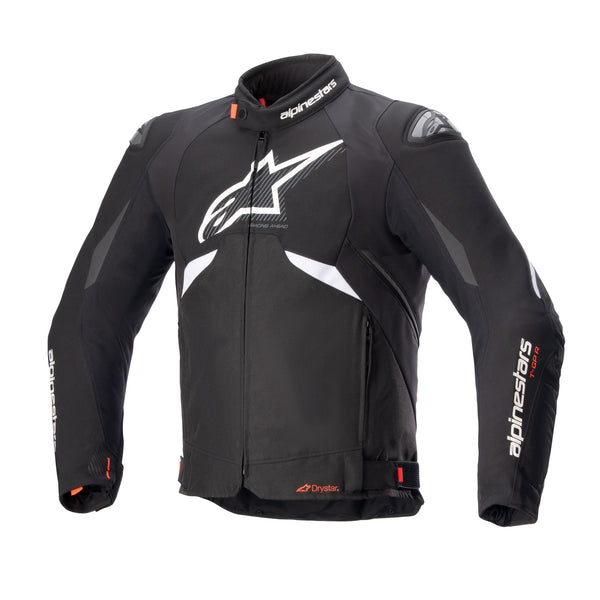 Alpinestars T-GP R v3 Drystar Schwarz/Weiß Motorradjacke