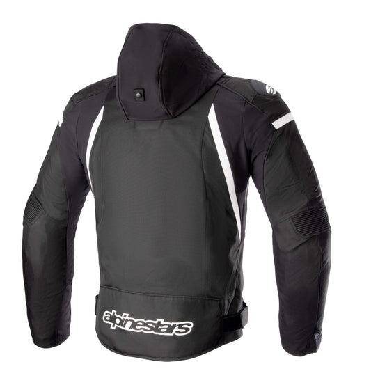 Alpinestars Zaca Waterproof Black/White Motorcycle Jacket