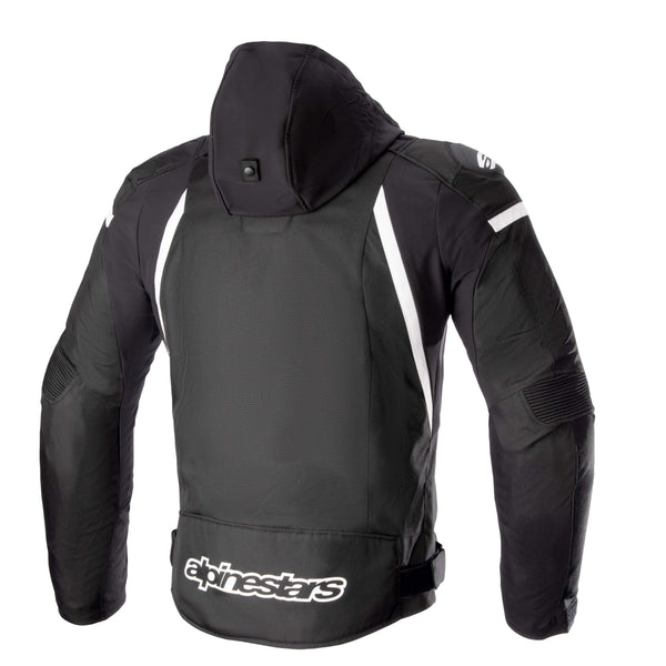 Alpinestars Zaca Waterproof Black/White Motorcycle Jacket
