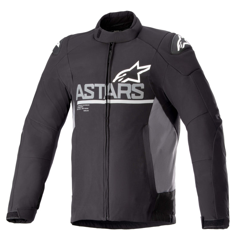 Alpinestars SMX Waterproof Schwarz/Grau Motorradjacke