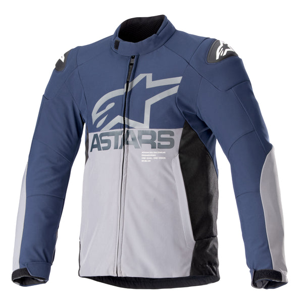Alpinestars SMX Waterproof Blau/Grau Motorradjacke