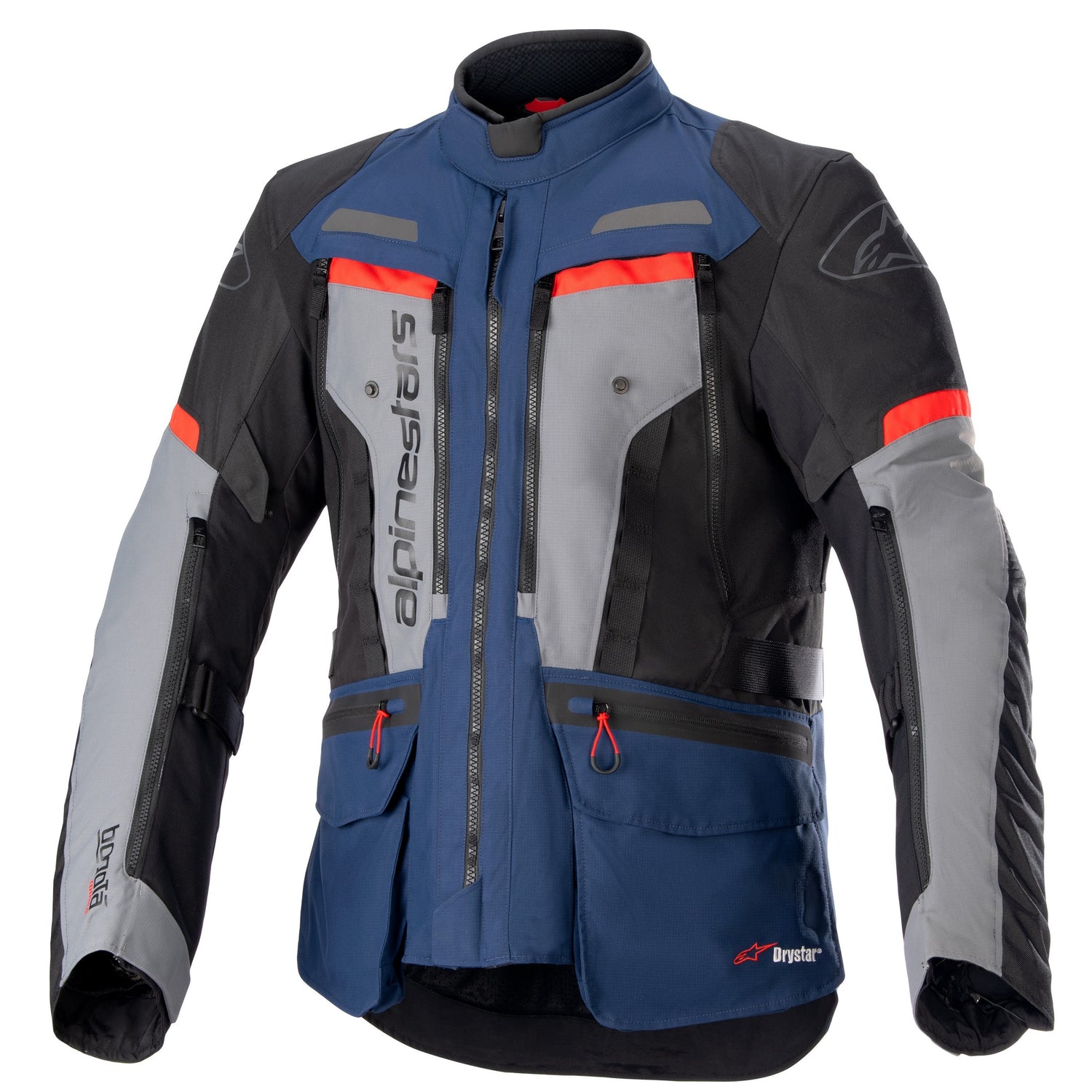 Alpinestars Bogota Pro Drystar Blue/Black/Red Motorcycle Jacket