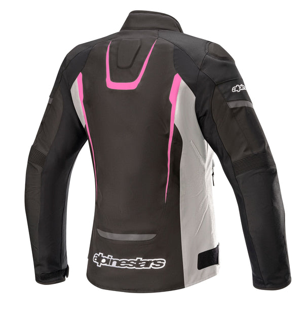 Alpinestars T-Jaws v3 Waterproof Schwarz/Pink Motorradjacke