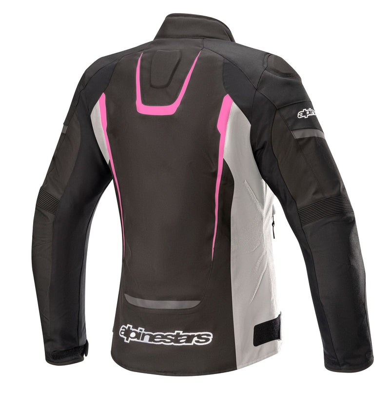 Alpinestars T-Jaws v3 Waterproof Schwarz/Pink Motorradjacke
