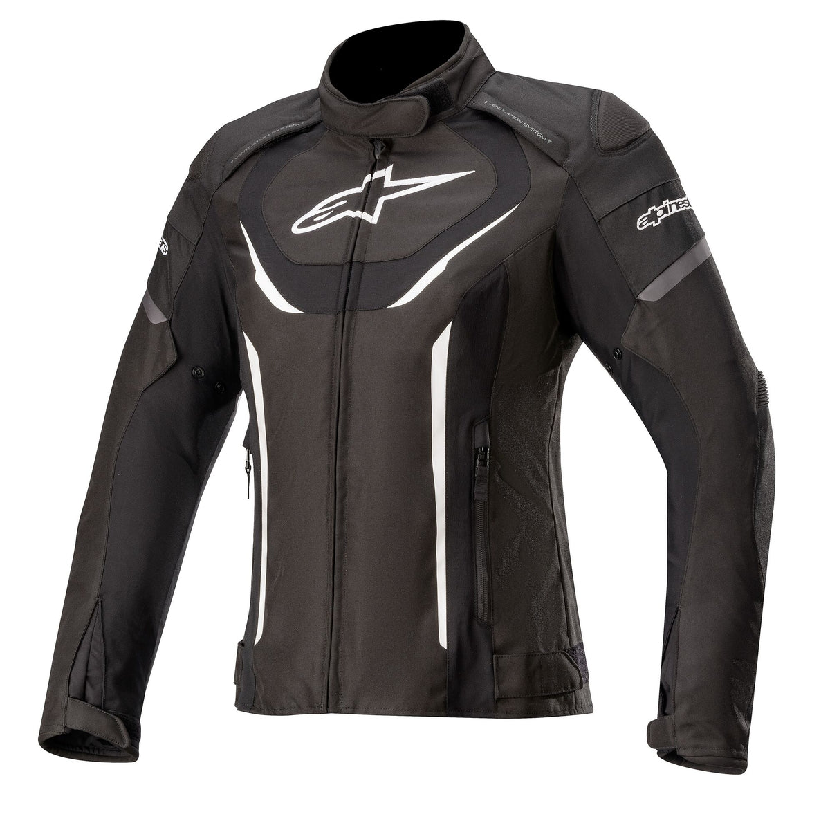 Alpinestars T-Jaws v3 Waterproof Schwarz/Weiß Motorradjacke