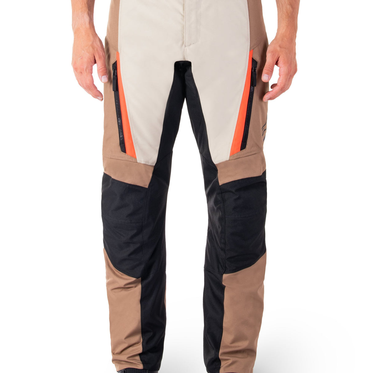 Alpinestars ST-1 Waterproof Khaki/Sand/Rot Motorradhose