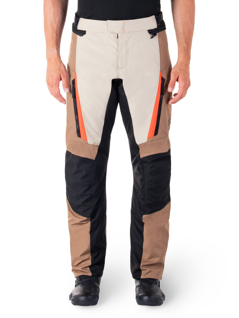 Alpinestars ST-1 Waterproof Khaki/Sand/Rot Motorradhose