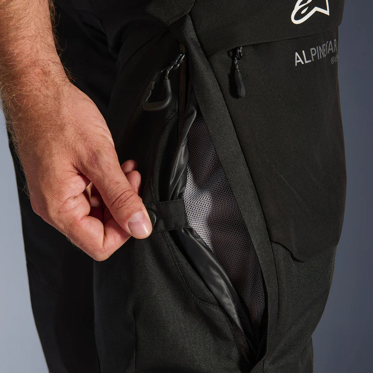 Alpinestars Andes v4 Drystar Schwarz Motorradhose