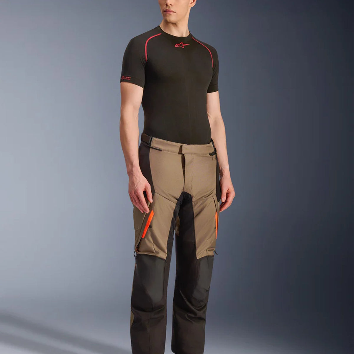 Alpinestars Andes v4 Drystar Braun/Schwarz Motorradhose