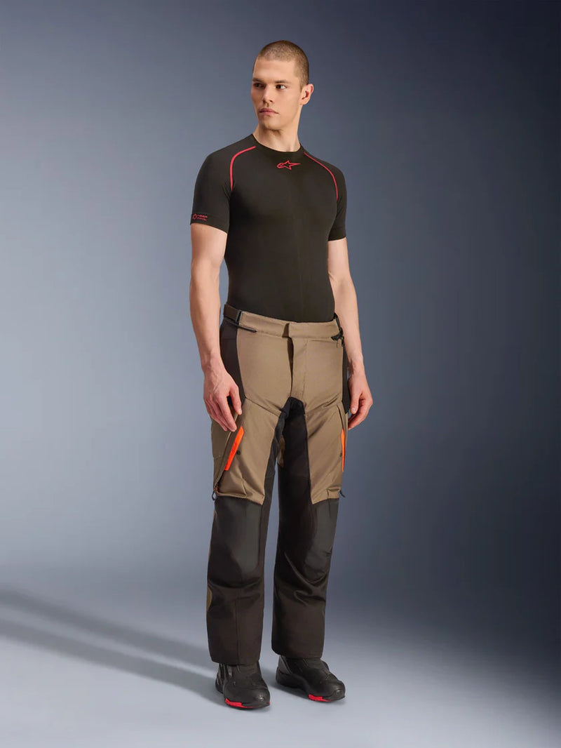 Alpinestars Andes v4 Drystar Braun/Schwarz Motorradhose