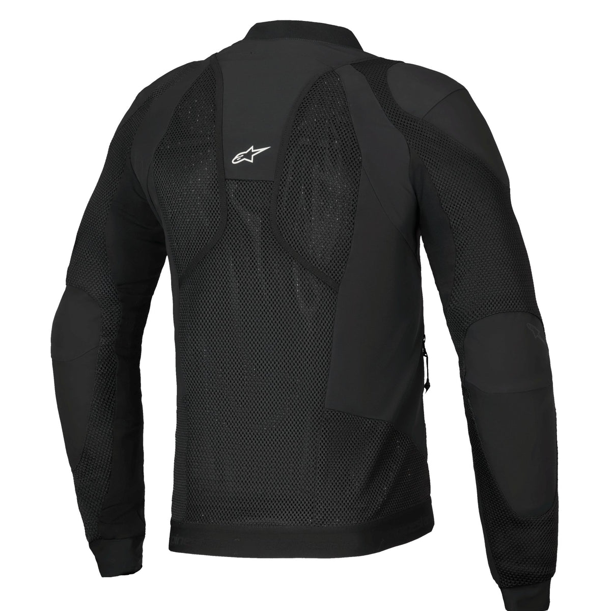 Alpinestars Troop-Air Pro Schwarz/Schwarz Motorradjacke