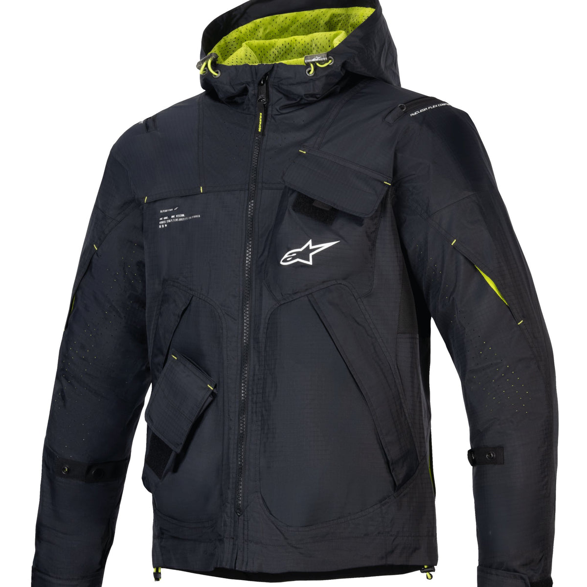 Alpinestars Mogress Air Black/Yellow Motorcycle Jacket