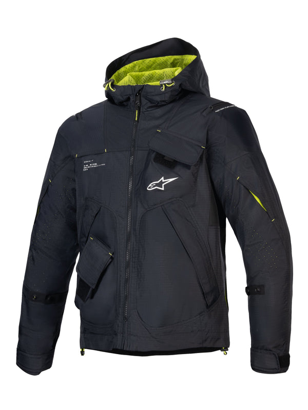 Alpinestars Mogress Air Schwarz/Gelb Motorradjacke