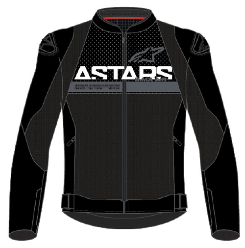 Alpinestars SMX Air Schwarz Motorradjacke