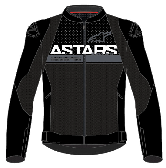 Alpinestars SMX Air Schwarz Motorradjacke