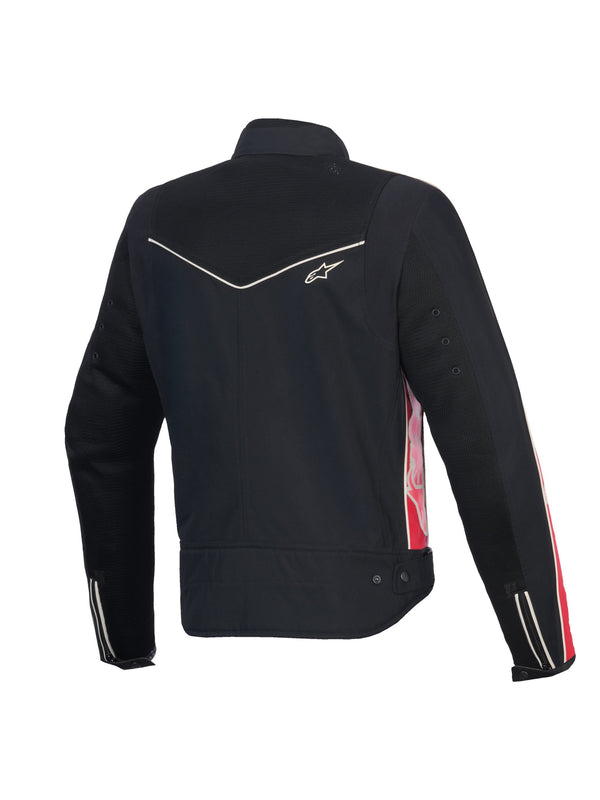 Alpinestars T-Dyno Air Schwarz/Rot Motorradjacke