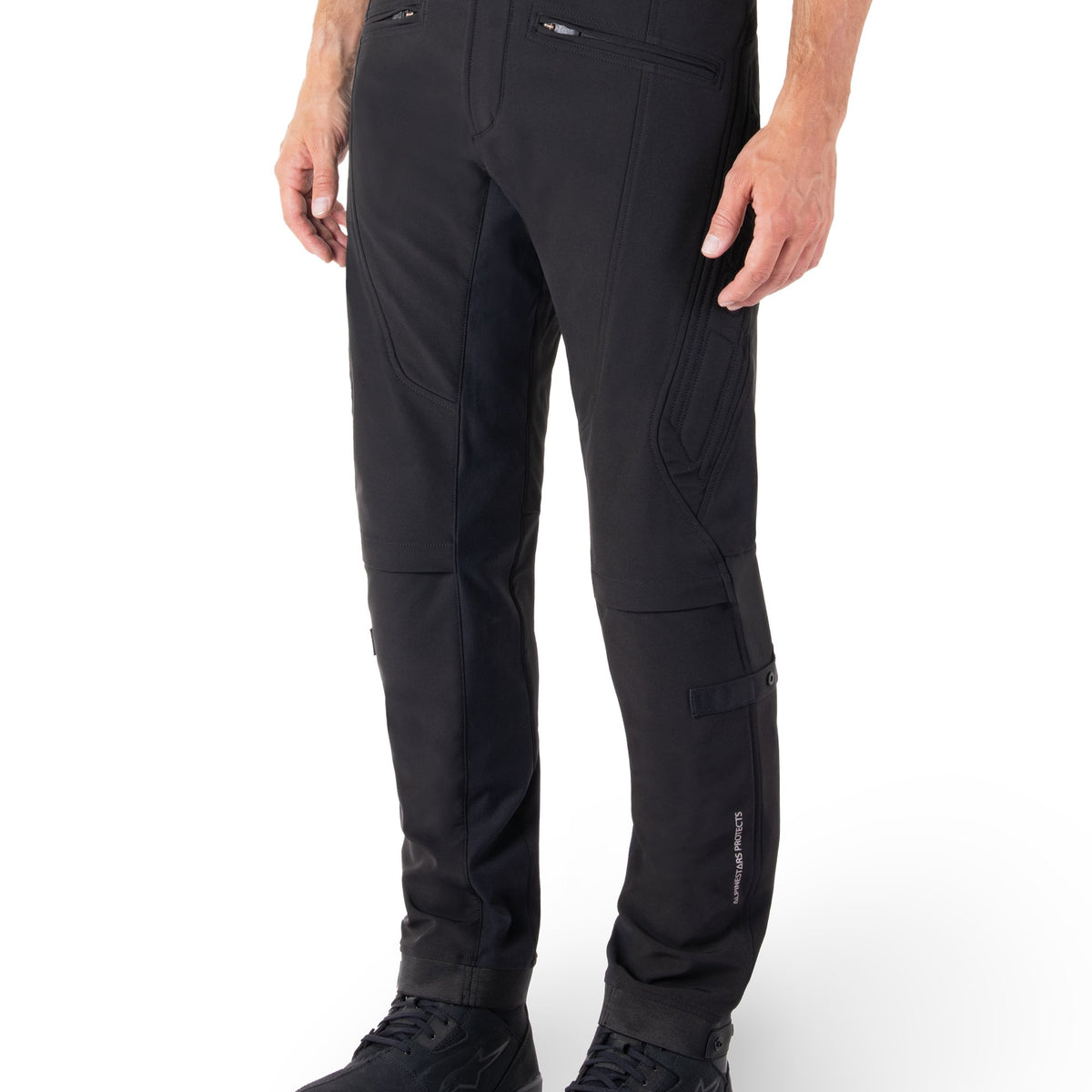 Alpinestars Alden Schwarz Motorradhose
