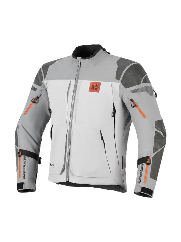 Alpinestars Nazca 3L GTX Dunkelgraue Motorradjacke