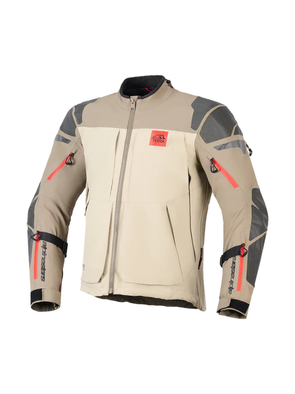 Alpinestars Nazca 3L GTX Braune Motorradjacke