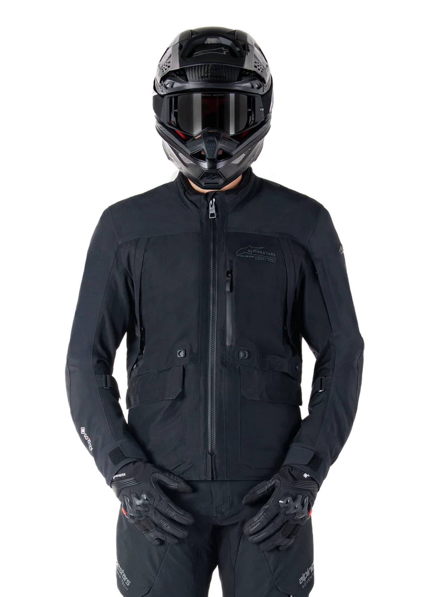 Alpinestars ST-7 Prime Gore-Tex Zwart Motorjas