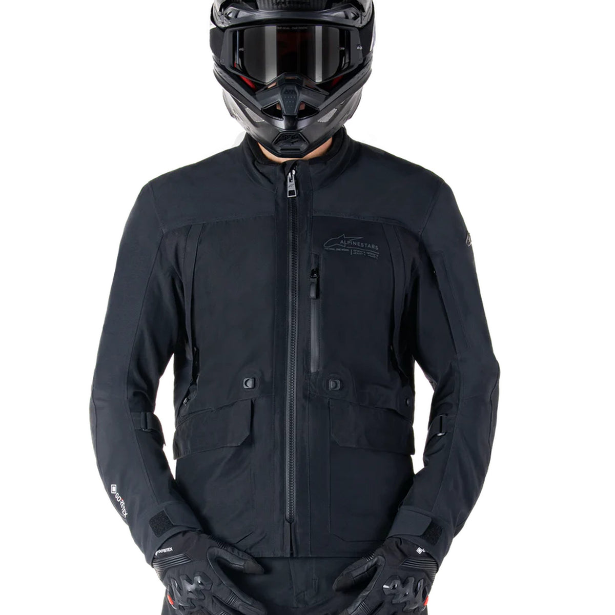 Alpinestars ST-7 Prime Gore-Tex Schwarz Motorradjacke