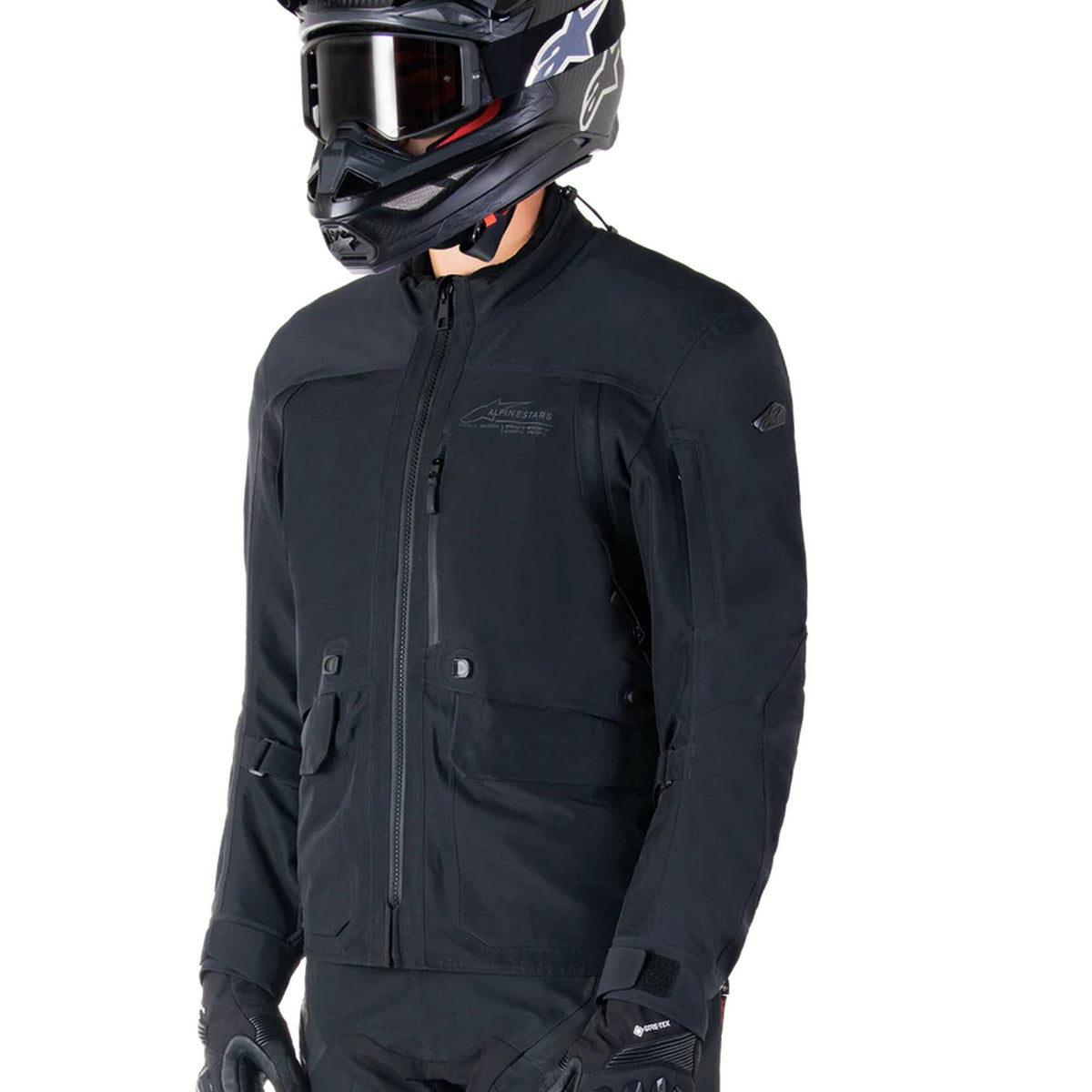 Alpinestars ST-7 Prime Gore-Tex Schwarz Motorradjacke
