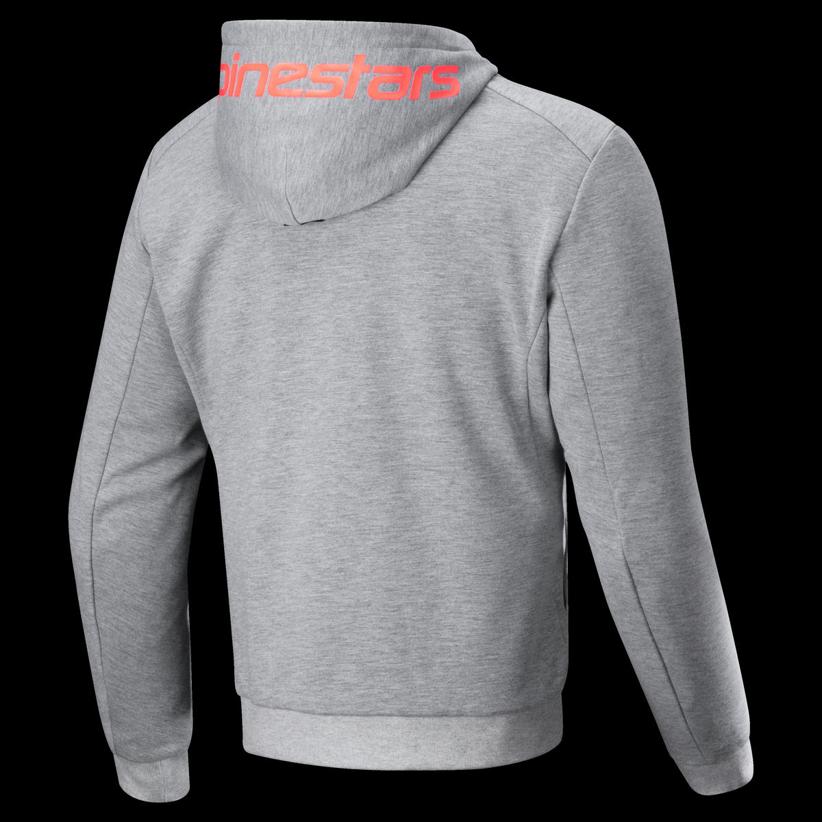 Alpinestars Hoodie Chrome v2 Grau/Blau Motorradjacke