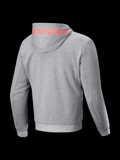 Alpinestars Hoodie Chrome v2 Grijs/Blauw Motorjas