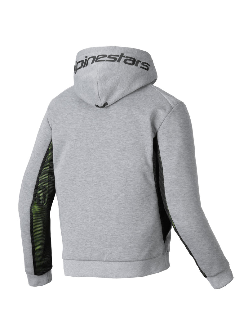 Alpinestars Hoodie Chrome Air Grau Motorradjacke