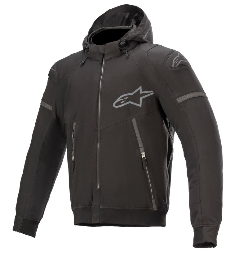 Alpinestars Sektor v2 Tech Hoodie Schwarz Motorradjacke